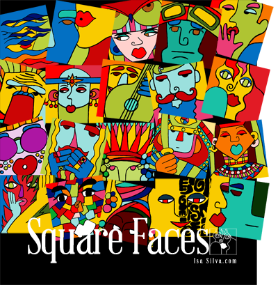 SquareFaces-serie-imaginadas