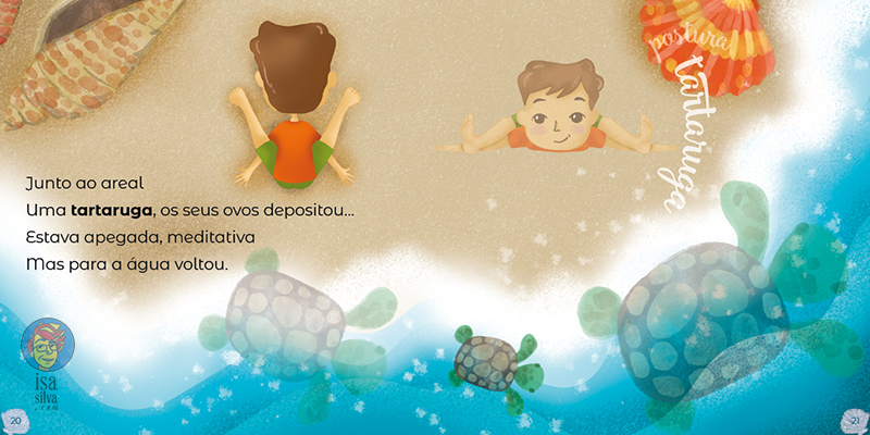 Ilustrações para o livro 'Água de Vida' de Raquel Gonçalves