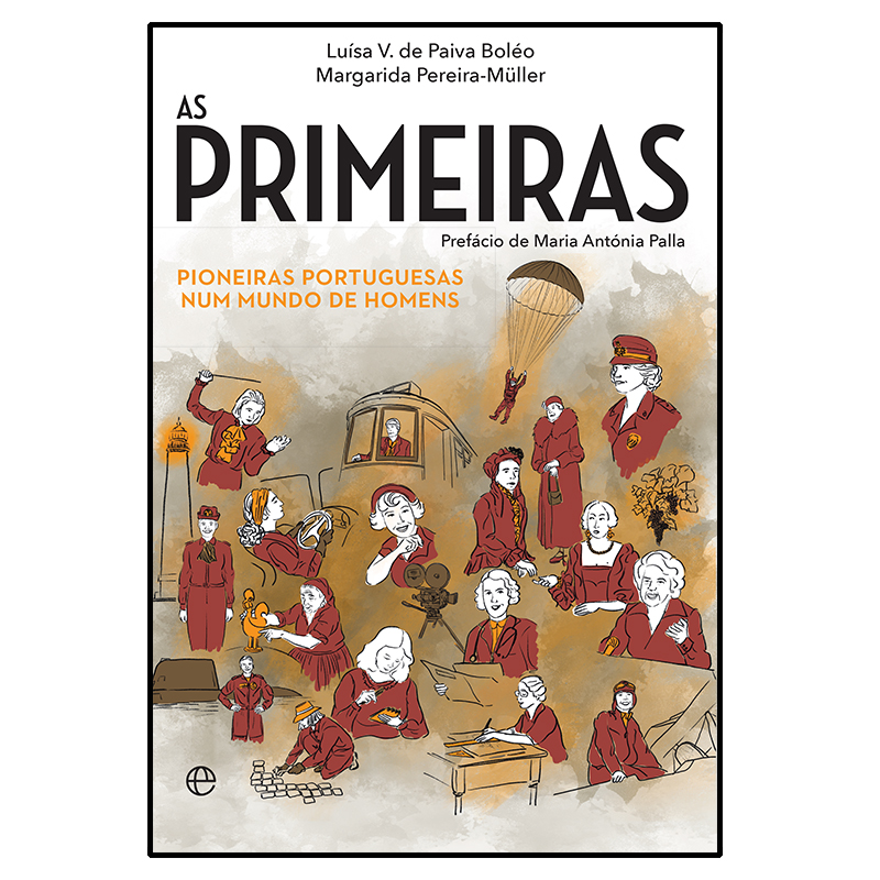 Ilustração para a capa do livro ‘As Primeiras’