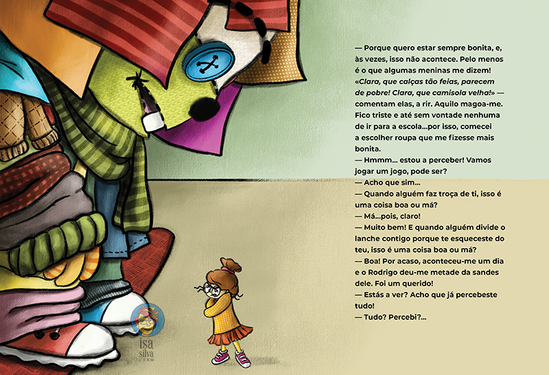 Ilustrações para o livro 'Cara de Peúga'