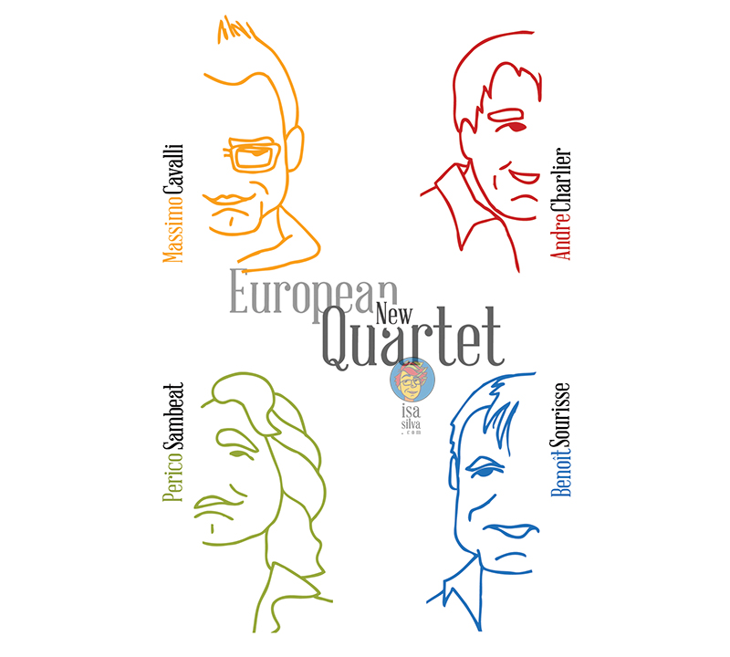 Ilustração para o CD European New Quartet