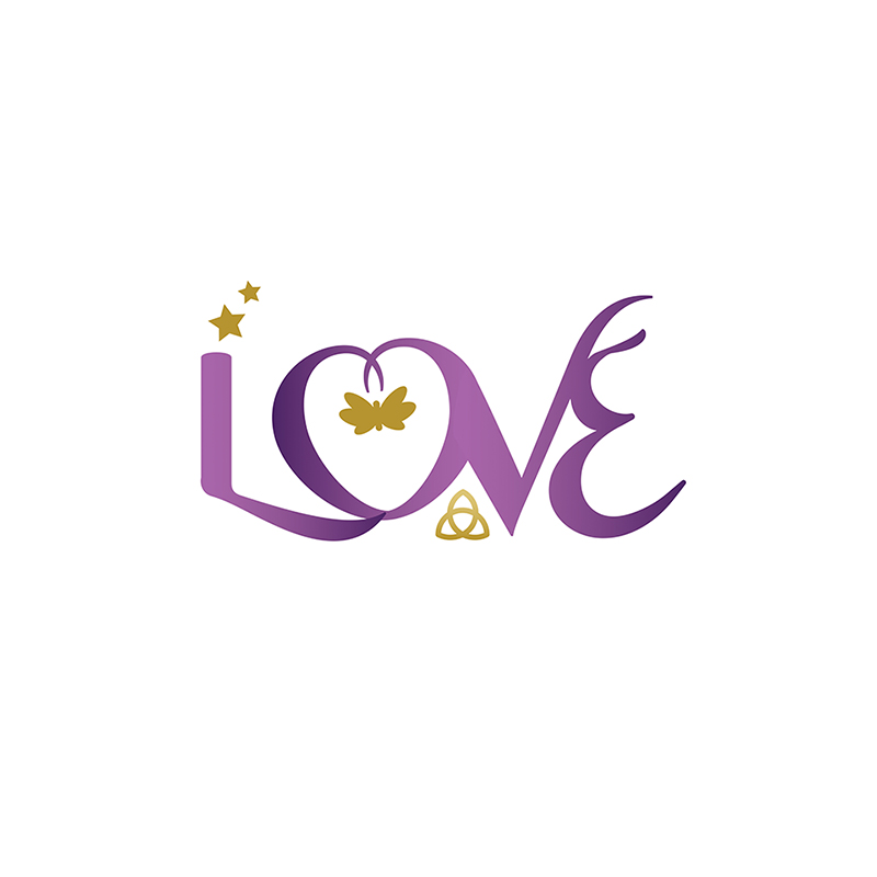 Criação do logotipo para L.O.V.E