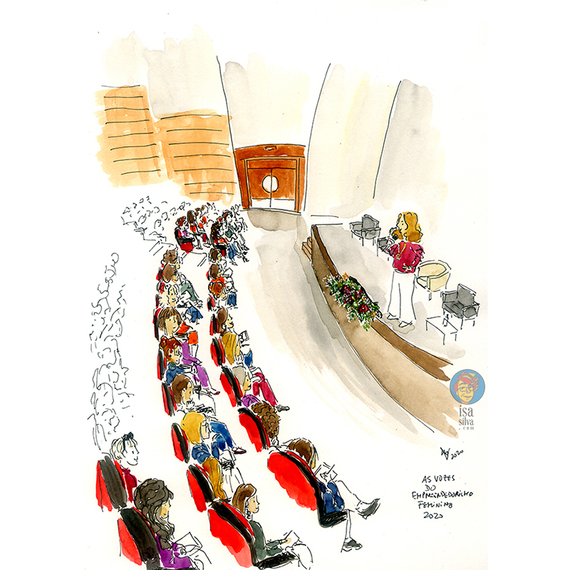 Live Sketching – Conferência & Feira das Mulheres à Obra