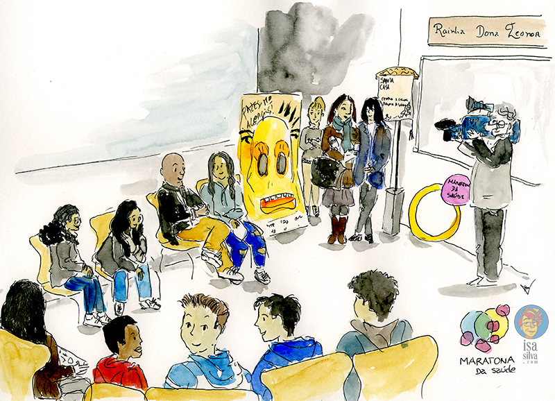 Live Sketching - Maratona da Saúde