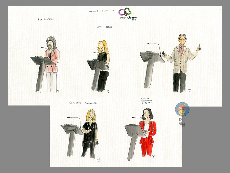 Live sketching - PWN, Lisbon