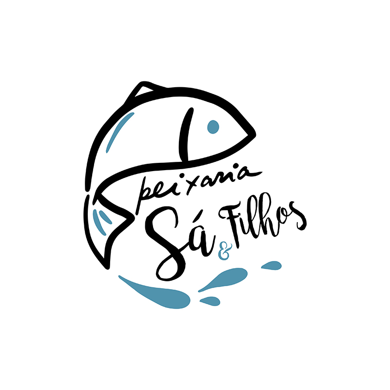Criação do logotipo para Peixaria Sá e Filhos