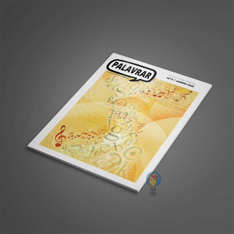 Design e paginação da revista literária Palavrar