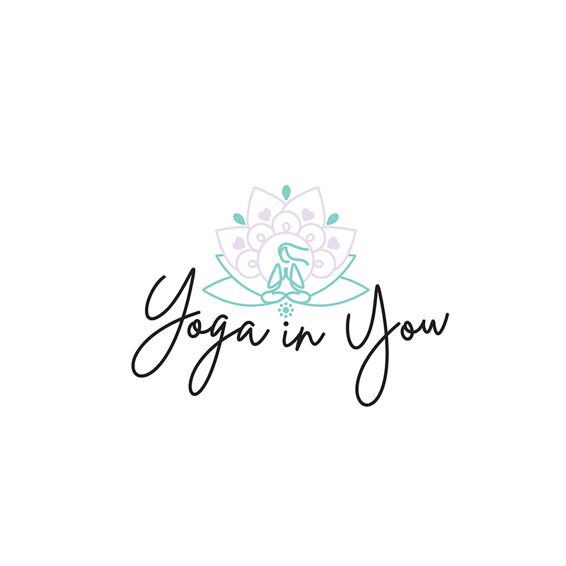Criação do logotipo para Yoga in you