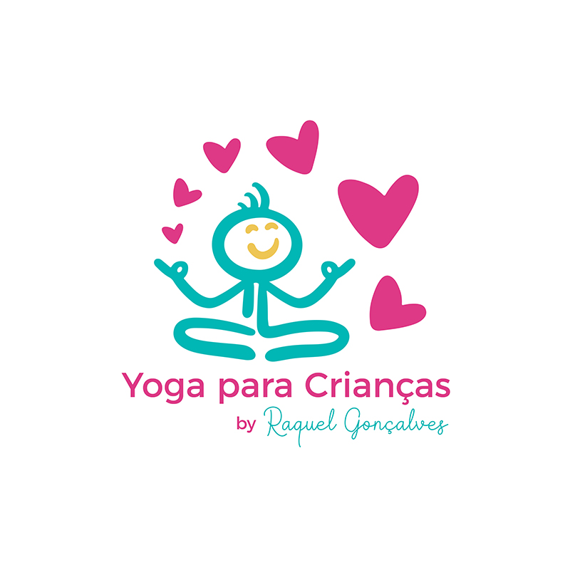 Criação do logotipo para Yoga para Criancas by Raquel Gonçalves