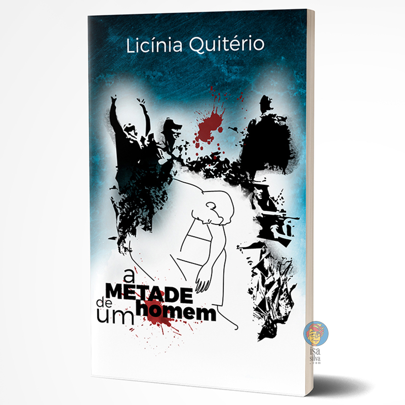 Ilustração para a capa do livro 'A Metade de um Homem'