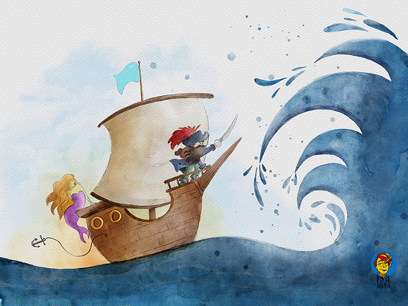 Ilustrações aguarela digital (projectos pessoais)