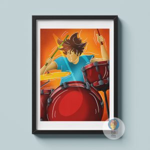 (Música) Baterista - Ilustração