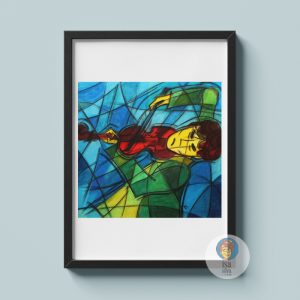 Violinista - Ilustração