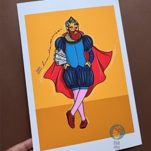 Square Faces 2.0 - Camões - Ilustração