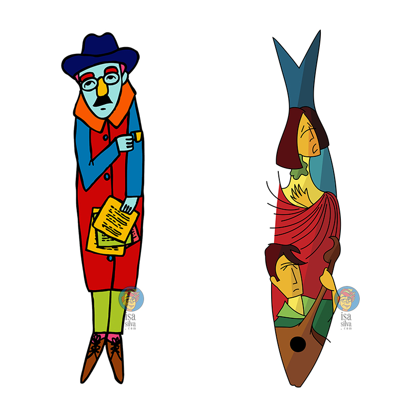 Várias sardinhas do concurso Sardinhas das Festas de Lisboa